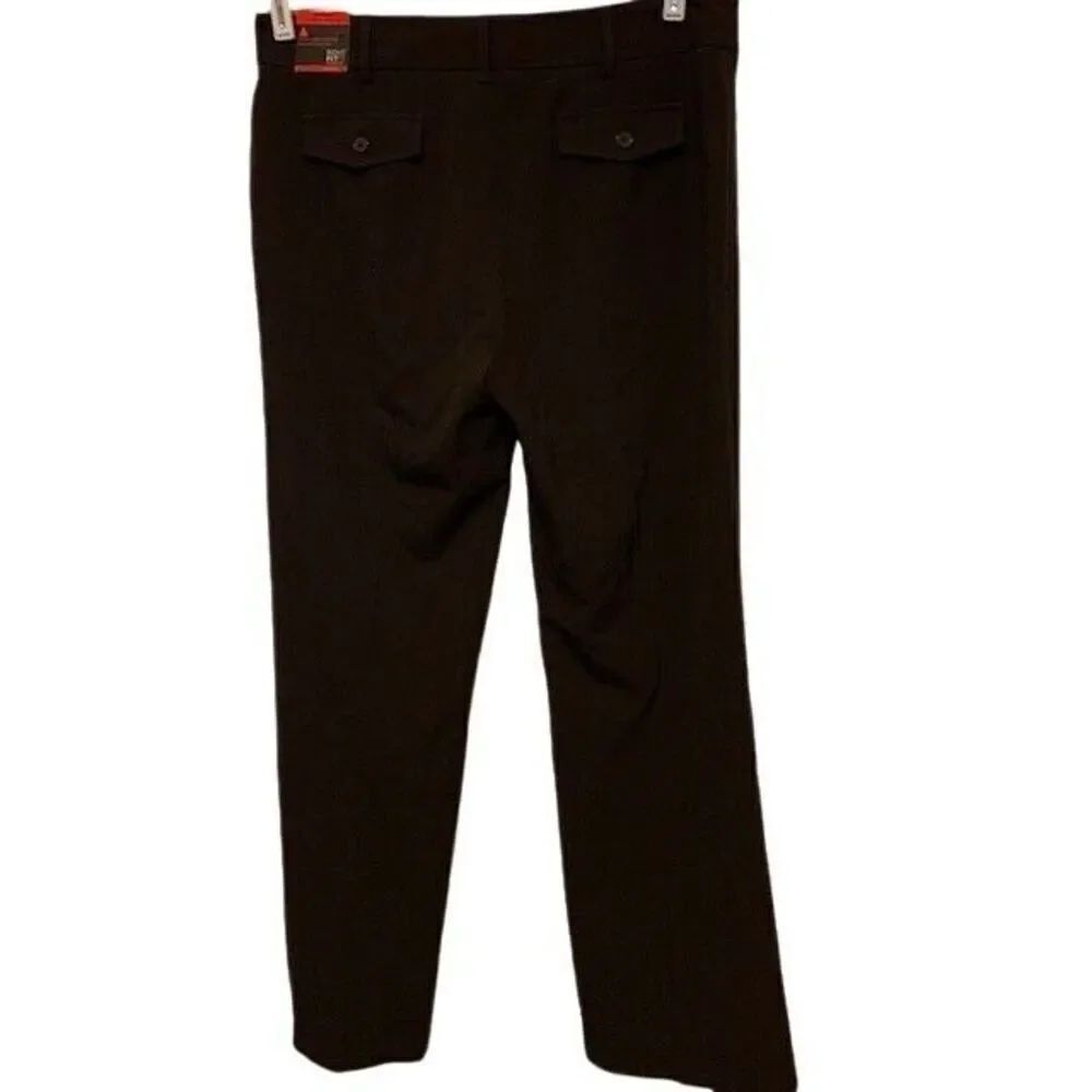 STUDIO 1940 MARISSA RIGHT FIT SIZE 9M AVERAGE BROWN PANTS NWT